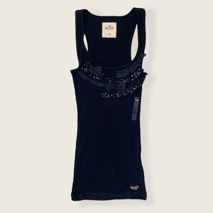 Hollister NWT ruffle tank